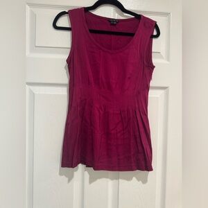 Theory Woman blouse Sleeveless Blouse - Rich Magenta Size P
